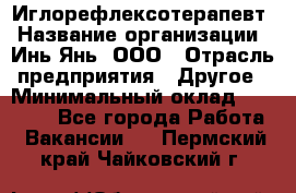 Иглорефлексотерапевт › Название организации ­ Инь-Янь, ООО › Отрасль предприятия ­ Другое › Минимальный оклад ­ 50 000 - Все города Работа » Вакансии   . Пермский край,Чайковский г.